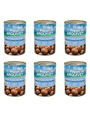 Arquivet Fresh klopsiki z tuńczykiem, dynią i szpinakiem 6x400g