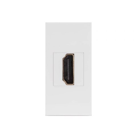 Gniazdo HDMI Maclean MCE720W pojedyncze, białe Gniazdo HDMI Maclean MCE720W pojedyncze, białe