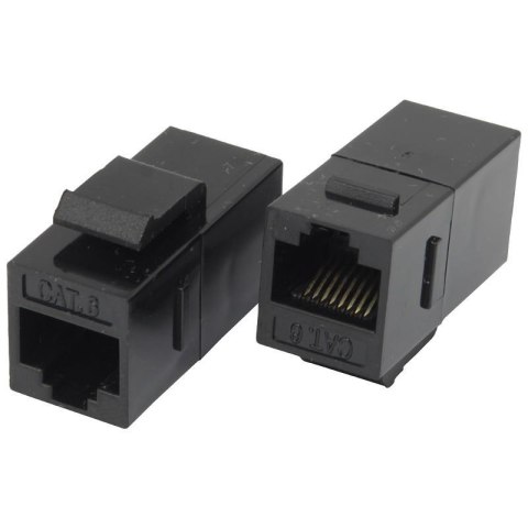 Łącznik przewodów Keystone RJ45-RJ45 Netrack Kat. 6 UTP Łącznik przewodów Keystone RJ45-RJ45 Netrack Kat. 6 UTP