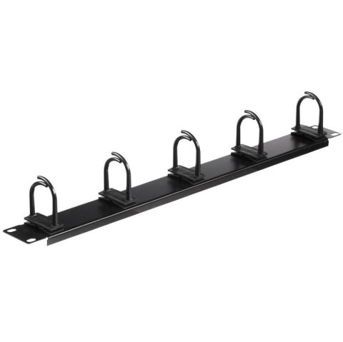 Organizator kabli 19''/1U - czarny Netrack Organizator kabli 19''/1U - czarny Netrack