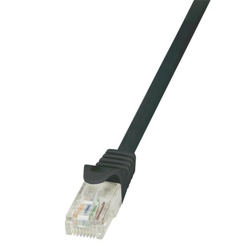 Patchcord LogiLink CP1093U CAT5e U/UTP 10m, czarny Patchcord LogiLink CP1093U CAT5e U/UTP 10m, czarny