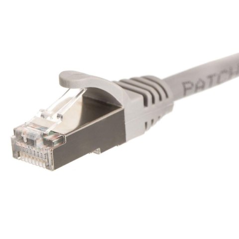 Patchcord RJ45, Netrack osłonka zalewana, kat. 5e FTP/STP, 5m szary Patchcord RJ45, Netrack osłonka zalewana, kat. 5e FTP/STP, 5m szary
