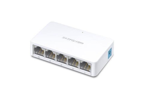 Switch niezarządzalny Mercusys MS105 5x 10/100Mb/s Switch niezarządzalny Mercusys MS105 5x 10/100Mb/s