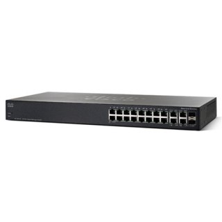 Switch zarządzalny Cisco SG300-20 18x100/1000 2xSFP Combo Rack (SRW2016-K9)