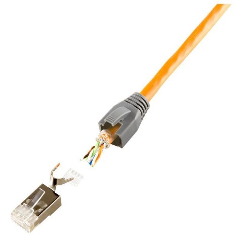 Wtyk RJ45 Kat.6,6A,7 LogiLink MP0030 ekranowane, 10szt Wtyk RJ45 Kat.6,6A,7 LogiLink MP0030 ekranowane, 10szt