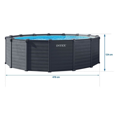 Basen ogrodowy panelowy 478 x 124 cm 18w1 INTEX 26384ND