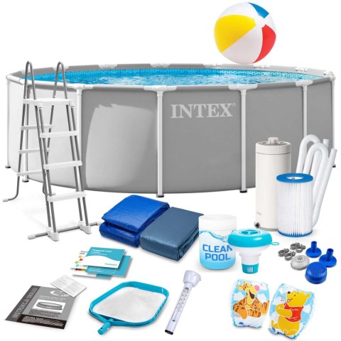 Basen ogrodowy stelażowy 457 x 122 cm 17w1 INTEX 26726ND
