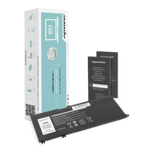 Bateria Movano do notebooka Dell Inspiron 15 (5587), 15 (7588), 33YDH (15.2V) (3600 mAh)
