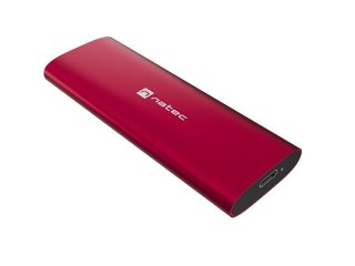 Obudowa SSD zewnętrzna Natec Rhino M.2 NVMe Lite USB-C 3.2 Gen 2 Ruby Red