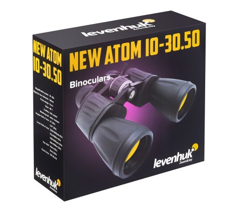 Lornetka Levenhuk New Atom 10-30x50