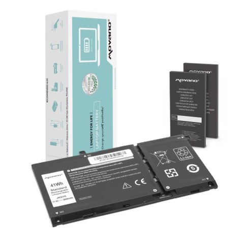 Bateria Movano do notebooka Dell Latitude 15 (3410, 3510), Vostro 14 (5402), Inspiron 5401, 5402, 5501, 5502, 5505, JK6Y6 (11.4V