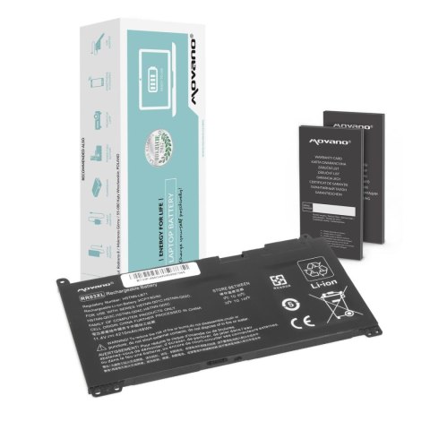 Bateria Movano do notebooka HP 430 G4, 440 G4, 450 G4, 470 G4, 430 G5, 440 G5, 450 G5, 470 G5, RR03XL (11.4V) (4210 mAh)