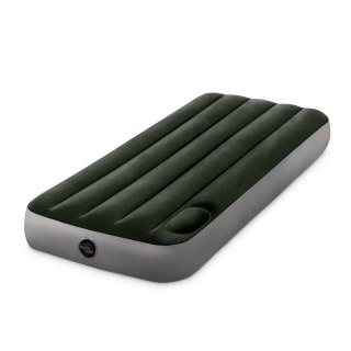 Materac dmuchany 191x76x25 cm jednoosobowy z wbudowaną pompką nożną INTEX 64760