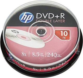 Płyty DVD+R DL Verbatim HP cake box (10szt)