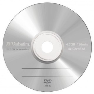 Płyty DVD-RW Verbatim SERL jewel box (5szt)