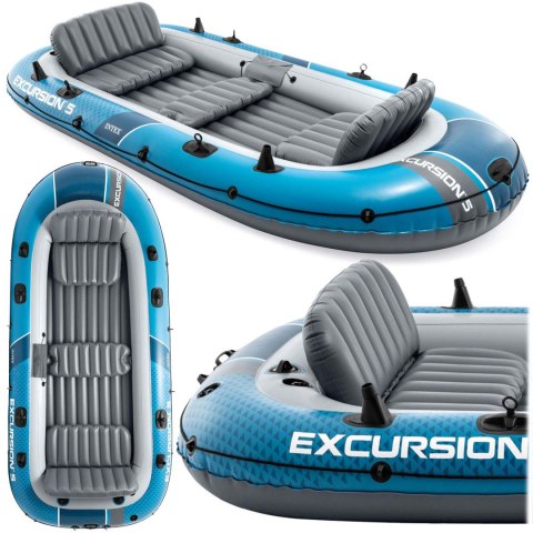 Ponton Excursion 5 Set 366 x 168 x 43 cm INTEX 68325