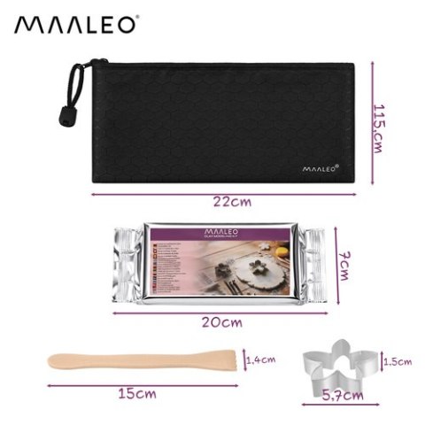 Zestaw do modelowania gliny - 30el. Maaleo
