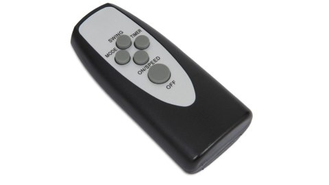 Wentylator Podłogowy Wiatrak Z Oscylacją 70W + Pilot Czarny