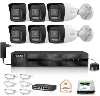 Zestaw monitoringu Hilook 4x IPC-B140HA-LU z dyskiem 2TB