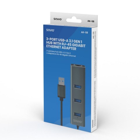Hub USB SAVIO AK-58