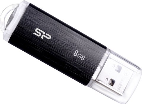 Pendrive SILICON POWER Ultima U02 8GB (8 GB /USB 2.0 /Czarny )