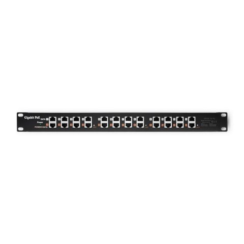 Patch panel RACK QOLTEC 12 portów | POE | Czarny Patch panel RACK QOLTEC 12 portów | POE | Czarny