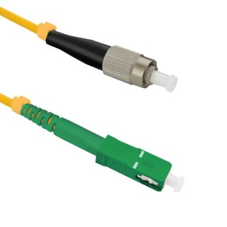 Patchcord Światłowodowy Qoltec FC/UPC-SC/APC SM 9/125 G652D 5m