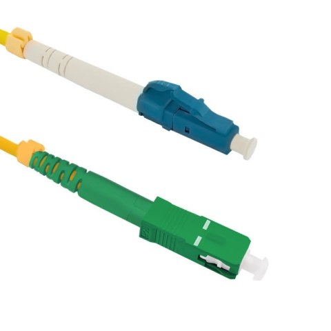 Patchcord Światłowodowy Qoltec LC/UPC-SC/APC SM 9/125 G652D 3m Patchcord Światłowodowy Qoltec LC/UPC-SC/APC SM 9/125 G652D 3m