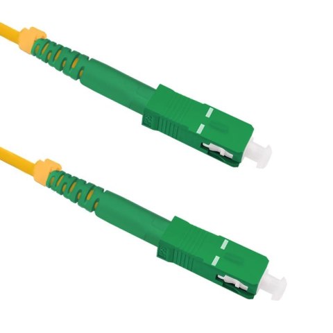 Patchcord Światłowodowy Qoltec SC/APC - SC/APC SM 9/125 G652D 10m Patchcord Światłowodowy Qoltec SC/APC - SC/APC SM 9/125 G652D 10m