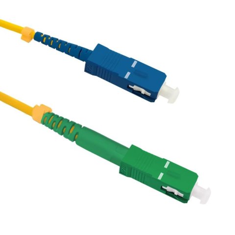 Patchcord Światłowodowy Qoltec SC/APC - SC/UPC SM 9/125 G652D 0,5m Patchcord Światłowodowy Qoltec SC/APC - SC/UPC SM 9/125 G652D 0,5m