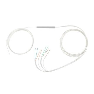 Splitter światłowodowy Qoltec 1x8, 1.5m, 0.9mm, G.657A SingleMode
