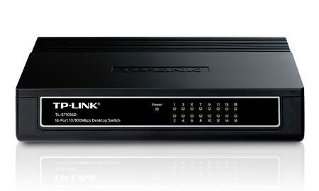 Switch niezarządzalny TP-Link TL-SF1016D 16x10/100Mb Switch niezarządzalny TP-Link TL-SF1016D 16x10/100Mb