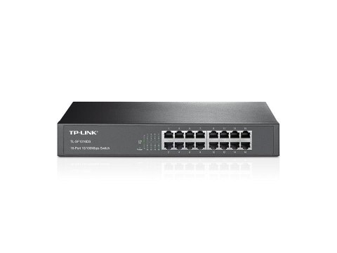 Switch niezarządzalny TP-Link TL-SF1016DS 16x10/100Mb Rack Switch niezarządzalny TP-Link TL-SF1016DS 16x10/100Mb Rack