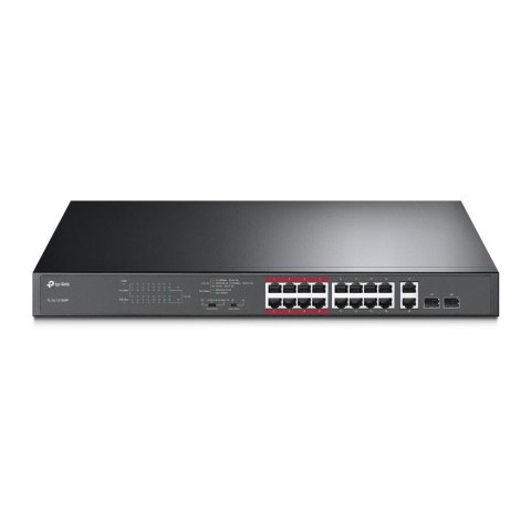 Switch niezarządzalny TP-Link TL-SL1218MP 16x10/100 PoE+ 2x100/1000 2xComboSFP Switch niezarządzalny TP-Link TL-SL1218MP 16x10/100 PoE+ 2x100/1000 2xComboSFP