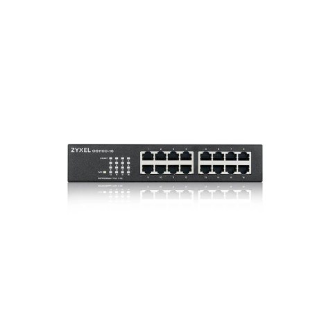 Switch niezarządzalny Zyxel GS1100-16 v3 16x10/100/1000 Mbps Switch niezarządzalny Zyxel GS1100-16 v3 16x10/100/1000 Mbps