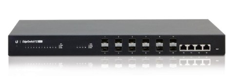 Switch zarządzalny UBIQUITI EdgeSwitch 12 Fiber 12x Gigabit SFP 4x Gigabit RJ45 Switch zarządzalny UBIQUITI EdgeSwitch 12 Fiber 12x Gigabit SFP 4x Gigabit RJ45