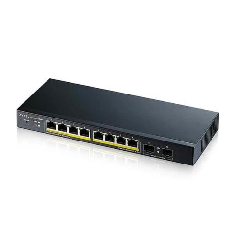 Switch zarządzalny Zyxel GS1900-10HP 8x10/100/1000 2xSFP Switch zarządzalny Zyxel GS1900-10HP 8x10/100/1000 2xSFP