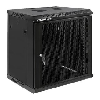 Szafa RACK Qoltec 19" | 12U | 450 x 600 x 635 | Perforowane drzwi
