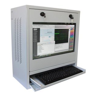 Szafa wisząca Techly na komputer przemysłowy i monitor 22" LED/LCD