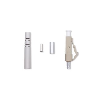 Złącza światłowodowe Qoltec LC | Multimode | 3.0mm | Zestaw montażowy | 200szt.