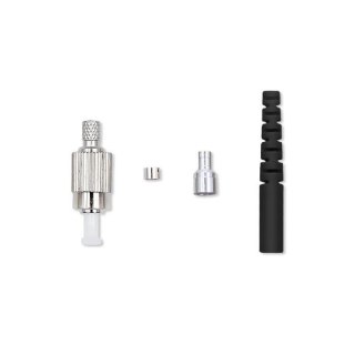 Złącze światłowodowe Qoltec FC | Multimode | 2.0mm | Zestaw montażowy | 200szt.