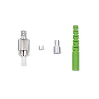 Złącze światłowodowe Qoltec FC/APC | Singlemode | 2.0mm | Zestaw montażowy | 200szt.