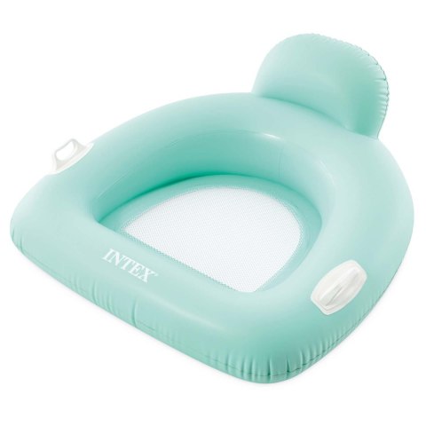 Materac fotel do pływania miętowy INTEX 56801