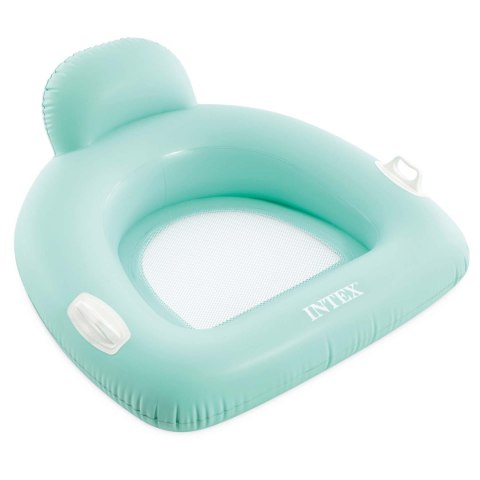 Materac fotel do pływania miętowy INTEX 56801