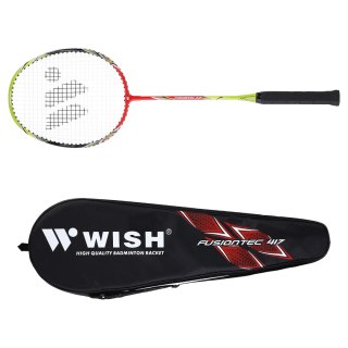 FUSIONTEC 417 CZERWONA RAKIETA DO BADMINTONA WISH