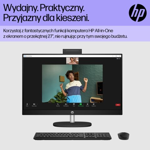 HP AiO 27-cr0224nw i5-1335U 27.0"FHD IPS 300nits AG 16GB DDR4 3200 SSD512 Iris Xe Graphics LAN Cam1080p+IR NoOS Shell White Shel