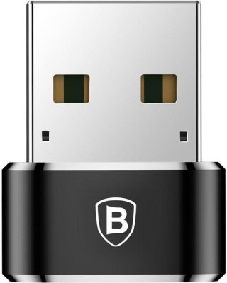 Adapter przejściówka OTG USB-C / USB-A Baseus Mini CAAOTG-01 czarna