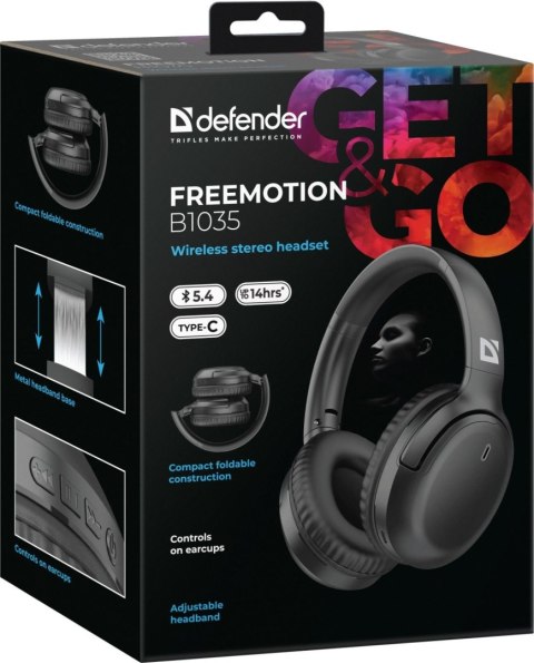 SŁUCHAWKI DEFENDER BLUETOOTH FREEMOTION B1035