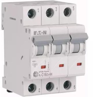 EATON WYŁĄCZNIK NADPRĄDOWY C 16A 3P 3M 6KA HN-C16/3