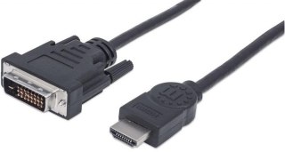 INTELLINET Kabel HDMI na DVI-D 24+1 Dual Link 1.8 m 372503